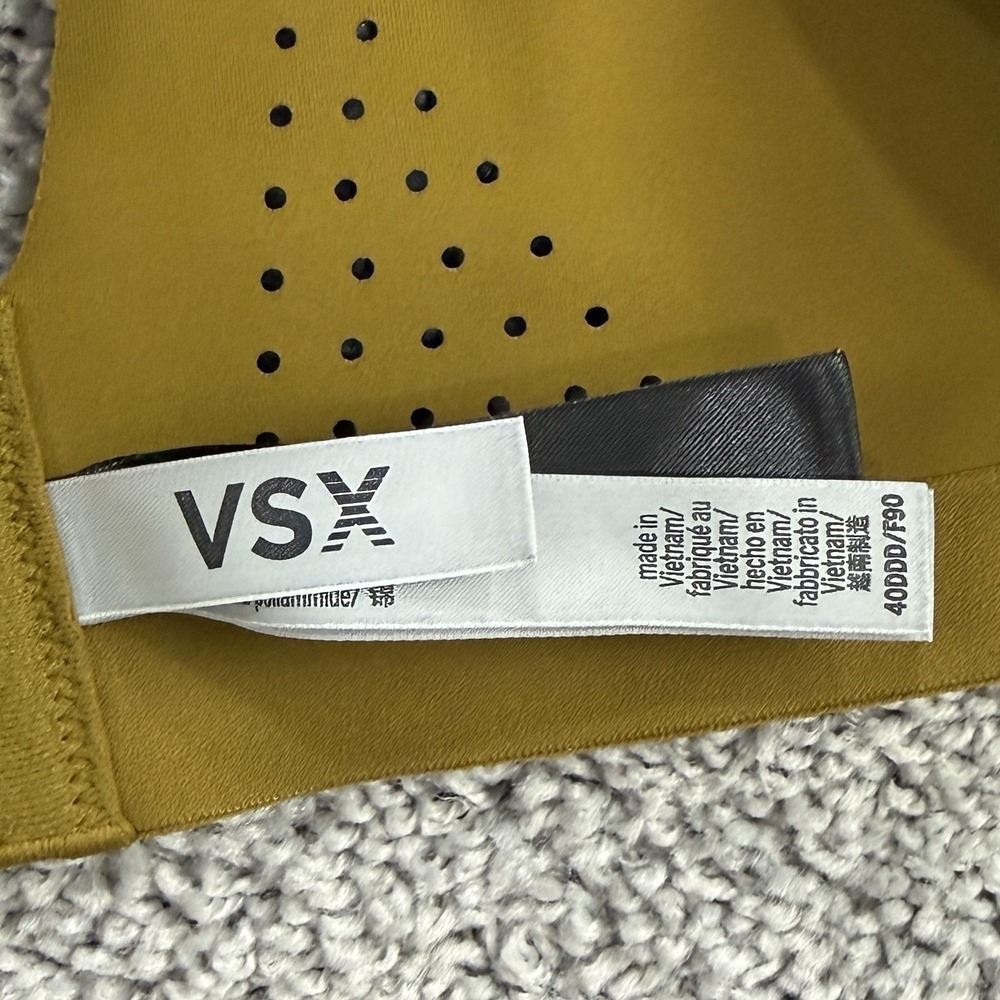 Victorias‎ Secret VSX Featherweight Max Sports Bra 40DDD Fern Workout Gym Run - Picture 2 of 12
